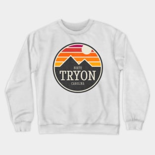 Visiting NC Mountain Cities Tryon, NC Sunset Crewneck Sweatshirt